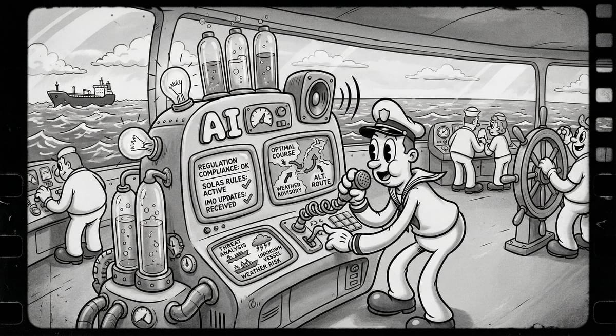 Architecting an AI Knowledge Agent for Maritime Regulatory Compliance